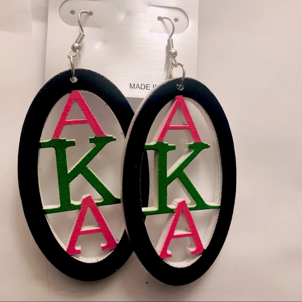 Alpha Kappa Alpha Earrings